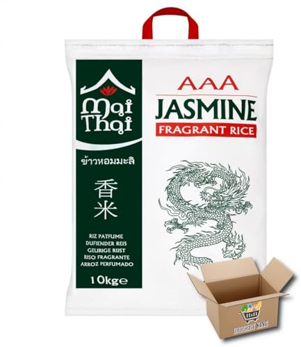 Mai Thai AAA Jasmine Fragrant Rice 10kg Grocery King (10 KG)