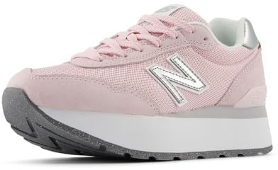 New Balance Women's 515h V1 Sneaker, Rose Sugar/Metallic Silver, 39 EU