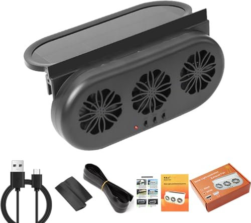 Solar Power Car Cooler Window Radiator Exhaust Fan Auto Air Vent Radiator Fan Ventilation Radiator Cooling System Car Ventilation Fan