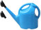 QUINTRA Arrosoir léger avec poignées et tête d'arrosage pour l'intérieur et l'extérieur, pour arroser les pots de plantes, les pots et les paniers suspendus en plein air (5 litres avec (bleu, taille
