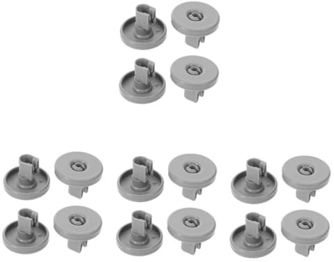 Healeved 16pezzi Ruote Inferiori Per Lavastoviglie Ruote Ricambio Per Inferiore Facile Installazione e Durabilità Compatibile e