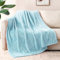 Whale Flotilla Kuscheldecke Flauschige Decke, Warme Fleecedecke Sofadecke Wohndecke Couchdecke, Superweich und Kuschelig, 130X170CM, Blau