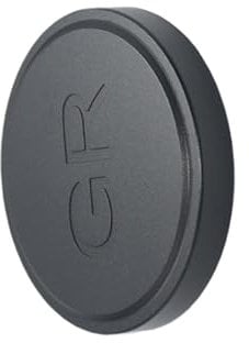Metal Lens Cap Compatible with RICOH GRIIIx GRIII GRII GR3 GR2 GR1 GR Camera,Aluminum alloy Dustproof Lens Protective Cover (Black)