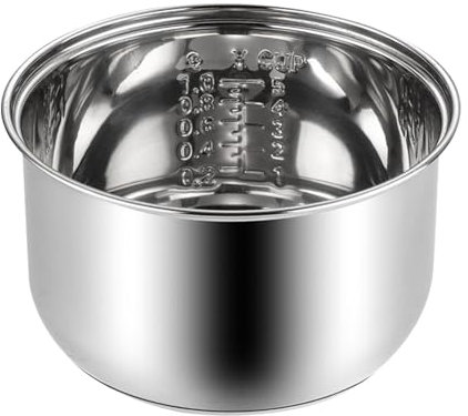 Rice Cooker Liner | Power Cooker Insert | Liner Revere Ware Pots | Electric Cooker Inner Pot | Rice Inner Cooking Pot | Inner Tank Cooker Replacements for Rice Cooker, Pressure Cooker
