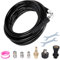 Professional 400 Bar Drain Jetting Kit for Unblocking and Cleaning Blocked Drain Sink Sewer, 100 FT High Pressure Washer Hose Compatible with Karcher Bosch, with M22-14mm + 1/4 Quick Connector