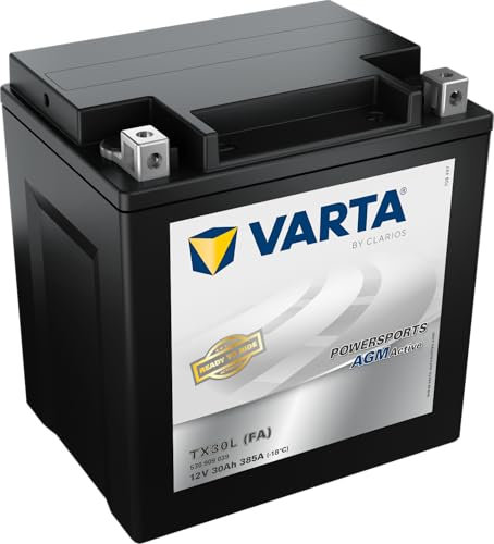 Batterie Moto VARTA Powersports AGM Active TX30L (FA) - 12V 30Ah 385A