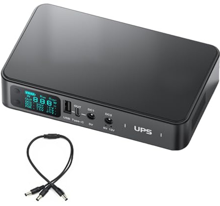 5/9/12V Uninterruptible Power Supply For Protecting Internet Routers Cameras Home Assistants Controllers Power Supply Camera Backup