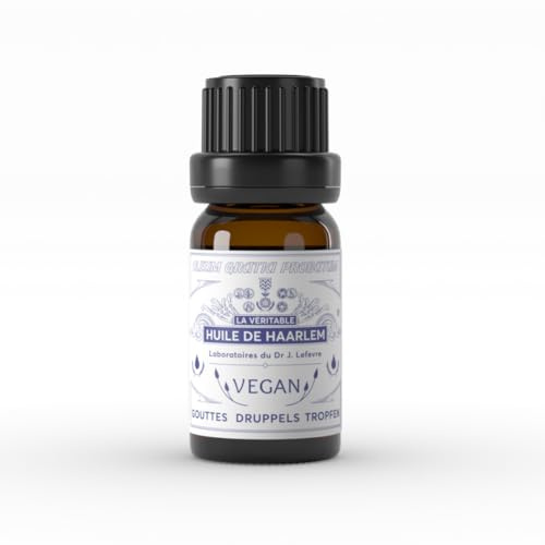Echtes Haarlem-Öl, vegan, in Tropfenform, 10 ml
