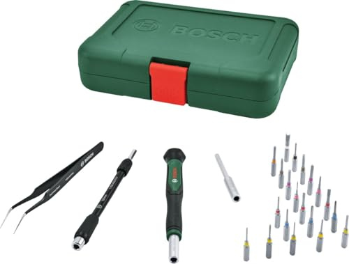 Bosch Set cacciavite portabit di precisione da 24 pezzi | Accessori Utensili Manuali