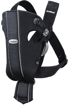 BABYBJÖRN Porte-Bébé Original, Coton, Noir