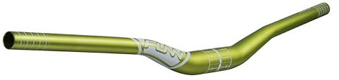 Funn Kingpin Riser Lenker, Klemme 35mm, Breite 785mm, Rise 30mm (Grün) | Alu, wenig Backsweep, für Trail, Enduro, XC, Freeride, MTB, BMX und Straße