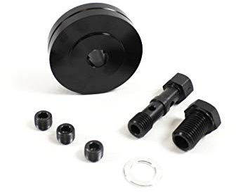X-Parts Adapter Flansch für Öldruck und Öltemperatur Geber, VAG 2.0 TFSI EA113 Motoren