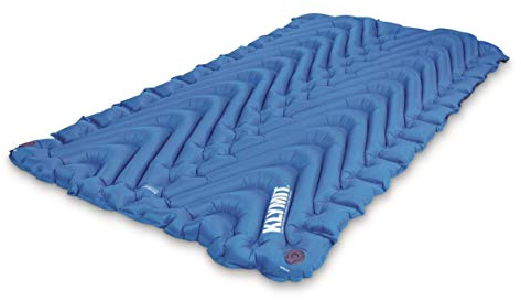 Klymit Unisex's Double V Sleeping Pad, Blue-2020, One Size
