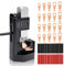 MOFEEZ Hammer Lug Crimper Tool for 8 AWG - 0000 AWG Battery and Welding Cables with 20pcs Terminal Connectors and 20pcs 3:1 Heat Shrink Tubes