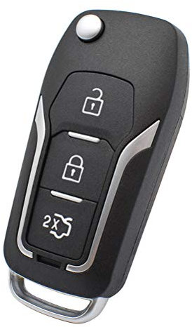 3 Button Car Remote Control Key Shell Case Cover Fob Modification Upgrade For Ford Mondeo Focus Fiesta B-Max C-Max S-Max Eco Sport 3 Button Folding Flip Car Accessories