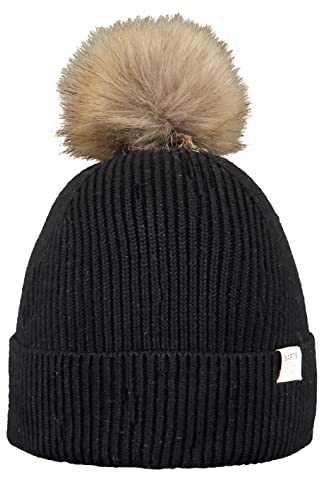 Barts Cinder Beanie Mütze, Schwarz, 53-55 Mädchen und Mädchen
