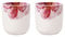 Villeroy & Boch – Rose Garden Ensemble De 2 Tasses, Tasse En Porcelaine Blanche, Contenance 290 Ml