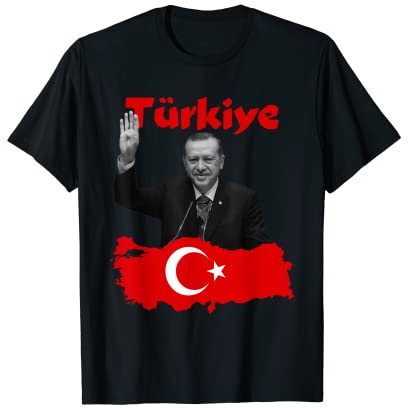 Recep Tayyip Erdogan Türkiye Flagge Türkei Türkisch Politiker T-Shirt