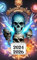 Pocket Calendar 2024-2026: Two-Year Monthly Planner for Purse , 36 Months from January 2024 to December 2026 | Painted skull | Horror | Grusel | Burning candle | Powerful magic | 3D skull | Game asset