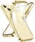 Supdeal Crystal Clear Case for iPhone 15, [Not Yellowing] [Camera Protection] [Military Grade Drop Tested] Transparent Shockproof Protective Phone Case Soft Silicone Slim Cover, 6.1, Gold