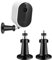 Baaletc Verstellbare Sicherheits Wandhalterung Kompatibel mit Arlo Pro,Pro 2, Pro 3, Pro 4, Arlo Pro 5, Arlo Ultra and Ultra 2,Ring Cam,Wyze Cam Pan und Andere mit 1/4 Schraubenloch