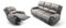 Loungitude Sofas, grau, Ensemble canapés Relax 3 Places et un Fauteuil
