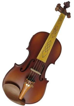 TSTS Violon Professionnel Couleur Marron 5 Cordes Applicable Au Violon Électrique 4/4 Violon Acoustique