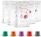 CARRARO 1927 Variety Pack Coffee Capsules - 50 Aluminium Coffee Pods Compatible with Nespresso Original line, Medium and Dark Roast, Made in Italy