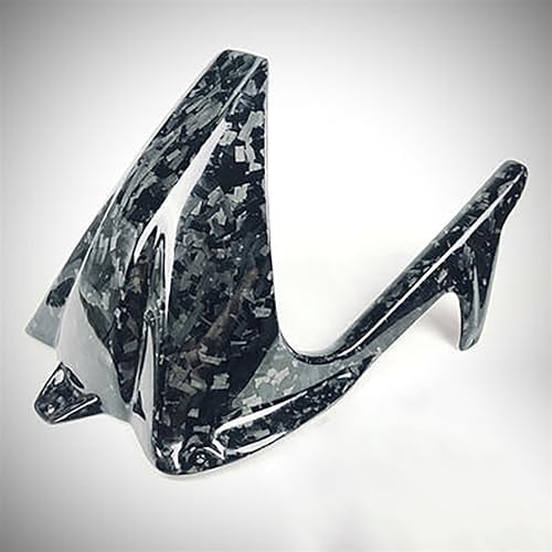 DZSHONGXINSM Motorcycle Fender Splash Guard Bracket Dry Full Carbon Fiber Motorcycle Modified Rear Fender Chopper Mudguard Chain Guard For BMW For S1000RR 2009-2014 For S1000R 2014+ Mudguard(Size:A)