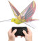 flexman Elektronisches Fliegendes Vogelspielzeug, 8,3 X 10,6 Zoll, Hochsimuliertes LED RC Ebird Spielzeug, Bionischer Vogelhubschrauber mit Schlagenden Flügeln für Den Inn