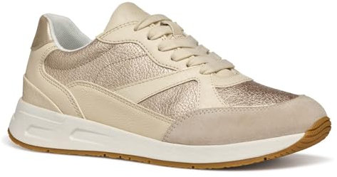 Geox D BULMYA A, Zapatillas Mujer, Champagne, 36 EU