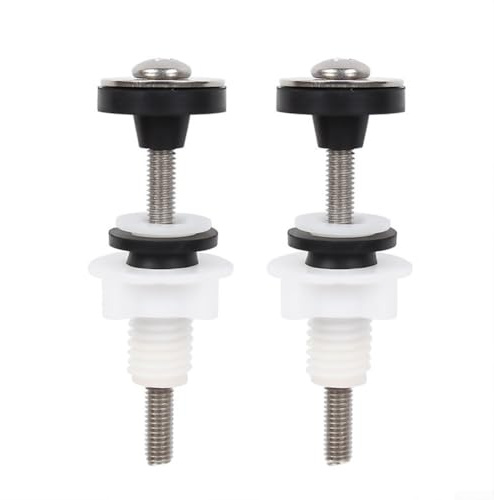 Besttoolifes 2 Pcs Leaking Toilet Cistern Repair Kit, Close Coupling Tank Pan Fixing Kit With Seal Foam Doughnut Washer For Toilet Close Coupled Toilet Kit Secure Toilet Tank