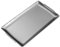 Gralara Vassoio in Acciaio Inox per Servire, Piatto Rettangolare con Manici, Vassoio per Eventi E Barbecue, Dimensioni: 36x20cm