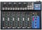 MINRS Mixer audio Bluetooth 7 canali, mixer DJ Live Studio con console di miscelazione audio USB, 6 modalità di musica per studi di produzione musicale, bar e palcoscenici per principianti e