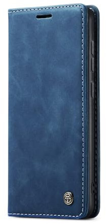 Azororo Handyhülle für Samsung Galaxy A14 5G/4G Hülle Premium Lederhülle Flip Case Magnet Tascher Kartenfach Standfunktion Klapphülle Schutzhülle für Samsung Galaxy A14, Blau