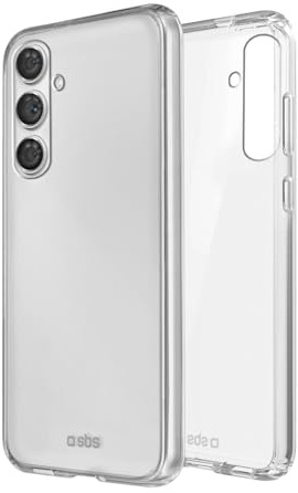SBS Skinny Case - Schutzhülle für Samsung S25 - Kompatibel mit kabellosem Laden, Slim Design 0,3 mm, flexibel und strapazierfähig, Schutz vor Stößen und Kratzern, Schutz für Kameras, Material TPU