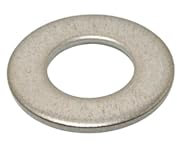 25 Rondelles plates MU en acier zingué - 30x60