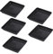 SOIMISS 5 Bandejas De Plástico para Macetas De Jardín Platillos Bandejas para Plantas Bases Rectangulares Bandejas Cuadradas Platillos Macetas Altas Elevadores Pequeños Plástico