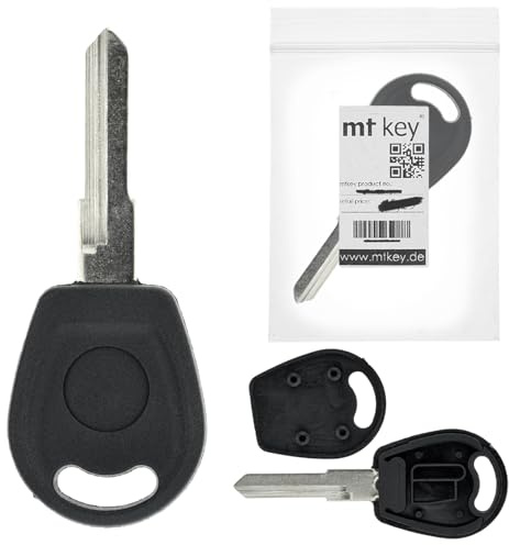 MT KEY Auto Ersatz Schlüssel HU49 kompatibel mit VW Golf III Cabrio 1H Passat III Polo III SEAT Cordoba I INCA Ibiza 6K Toledo Marbella Audi A4 S4 B6 8E A6 S6 C5 A8 D2 Coupe S2 Cabrio