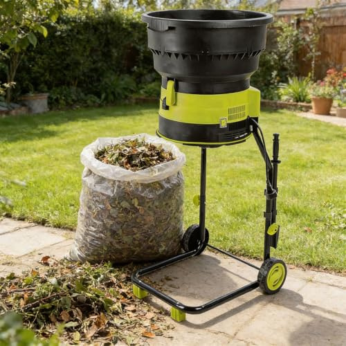 QianCruxtacy Broyeur De Feuilles pour Compostage 10