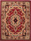 Carpeto Klassischer Orientteppich & Perserteppich mit Orientalisch Muster Kurzflor in Rot/TOP Preis - ÖKO TEX (300 x 400 cm)