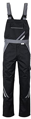 Planam Highline Herren Latzhose schwarz Schiefer Zink Modell 2712 Größe 58