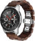 AIYIBEN Holz Armband 22mm für Samsung Galaxy Watch 3 45mm, 46mm - Holz Edelstahl Uhrenarmband Mit Schnellverschluss für Gear S3 (Rot 22MM)