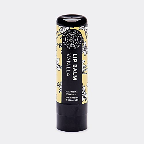 Simply Herbal Lip Butter Vanille Lippenpflege mit pflanzlichen Ölen und Fetten natürlichen Ursprungs (5ml)