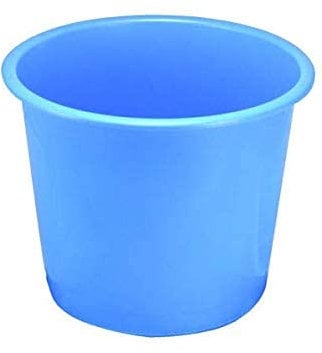 Q-Connect Waste Bin 15 Litre Blue (PACK OF 2) CP025KFBLU +FINCHLEY PEN FREE