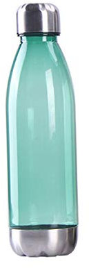 LA TALUS Large Capacity Water Cup,Plastic Sports Kettle Fitness Coke Bottle Transparent Cup Green