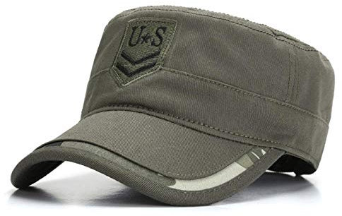 Herren Kappe Hut Camouflage Baseball Cap Männer Army Flat Top Cap Dad Hut Für Männer Camo Snapback Tactical Dad Cap-Army_Green_2