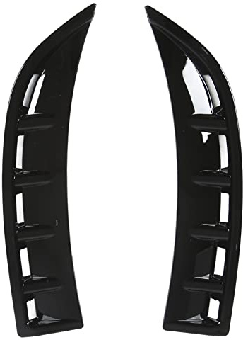 Frontstoßstange Canard,Frontstoßstange Canard glänzend schwarz Ersatz für CLA C118/X118 AMG-Line 2020+