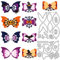 GLOBLELAND Spinnennetz Halloween Stanzformen zur Herstellung von Kartendekoration Kürbisse Katzen Fledermäuse Stanzformen Schablonen für Scrapbooking Prägung Papierstanzen für Fotoalbum dekorativ
