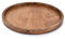 EDHAS Round Wooden Decorative Candle Holder Tray for Coffee Table Centerpieces Modern Farmhouse Home Decorations (30.48cm x 30.48cm x 2.54cm)